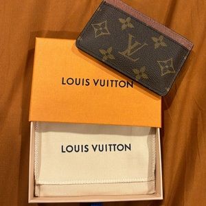 Louis Vuitton card holder monogram. Open to offers